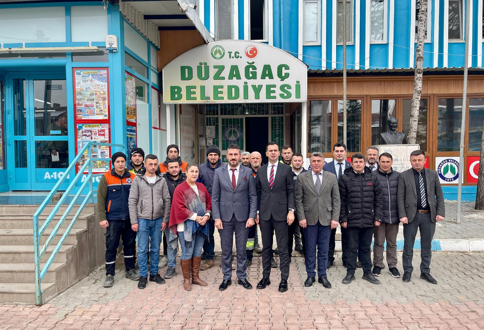 Kaymakam Aslan’a Başkan Çetinkaya Eşlik Etti