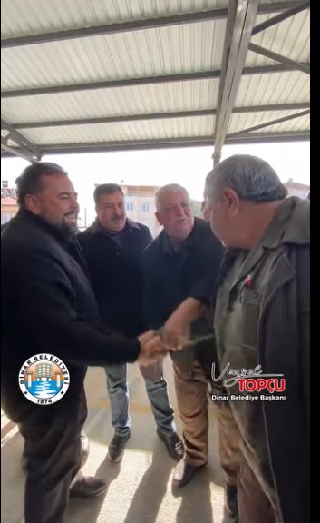 Dinar Açık Oto Pazarı Hizmete Girdi