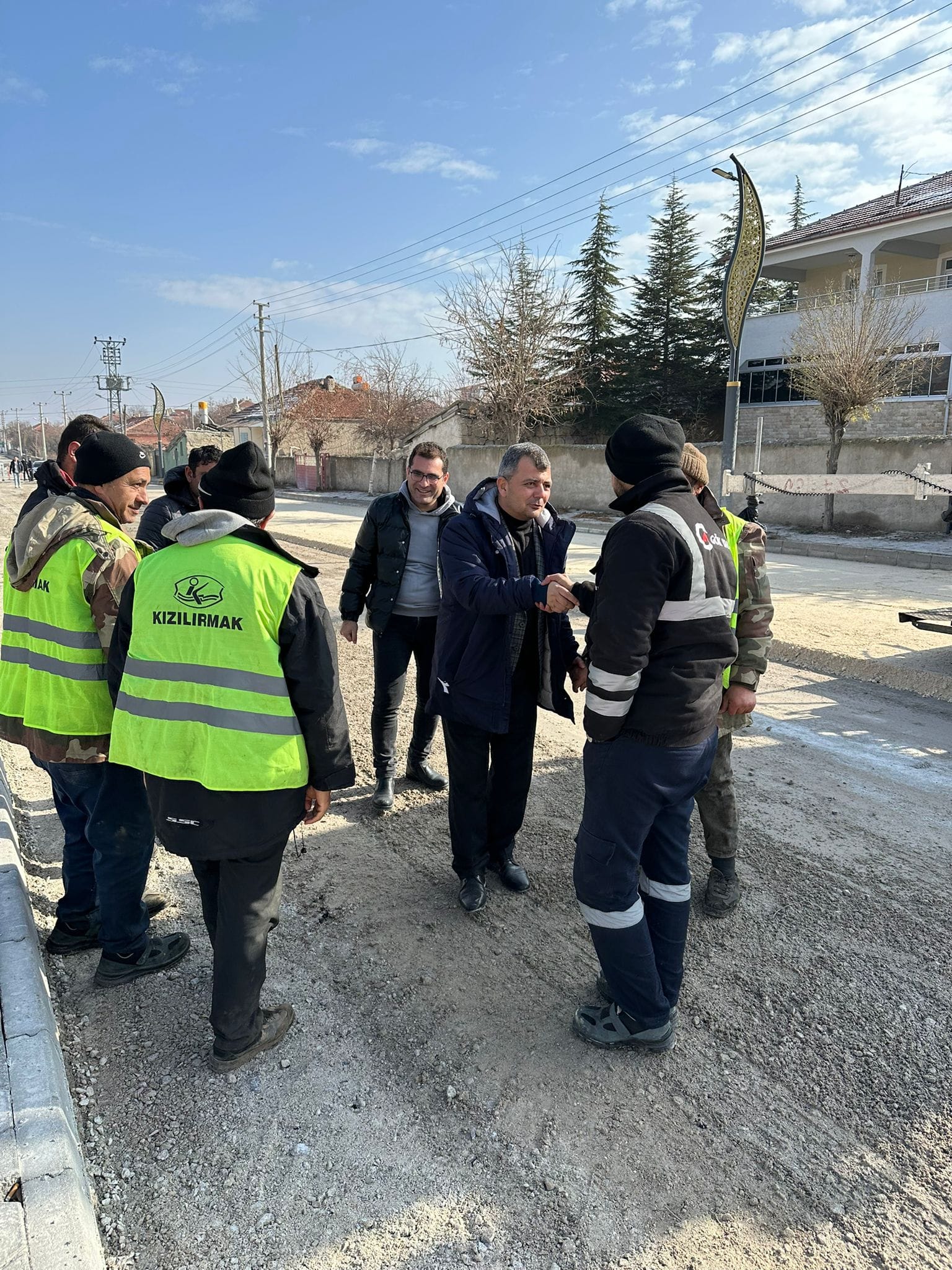 Başkan Koyuncu Asfalt Serimi Öncesinde İncelemelerde Bulundu