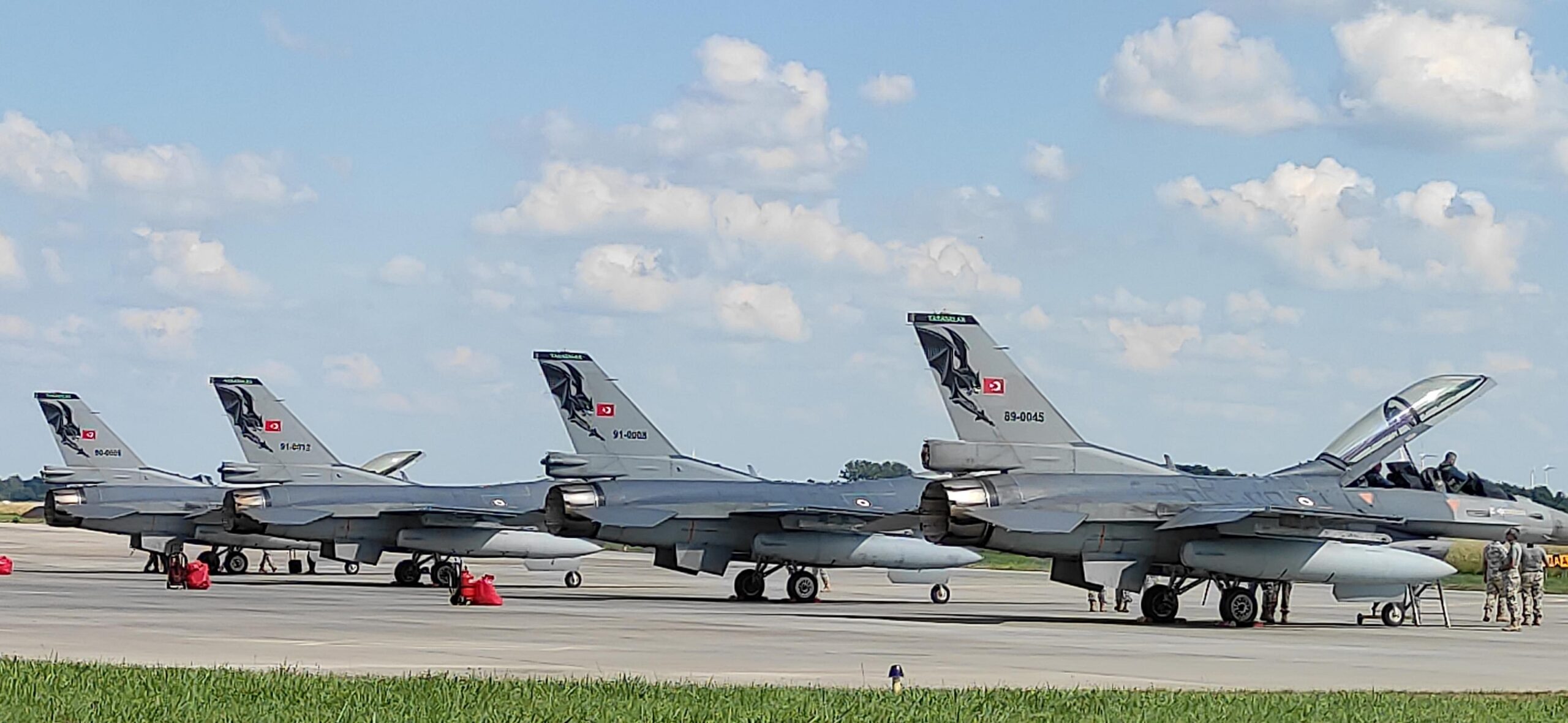Türkiye, 2 F-16 ile katıldı!  'NATO Müttefik Hava Komutanlığı Hava Harekatı'