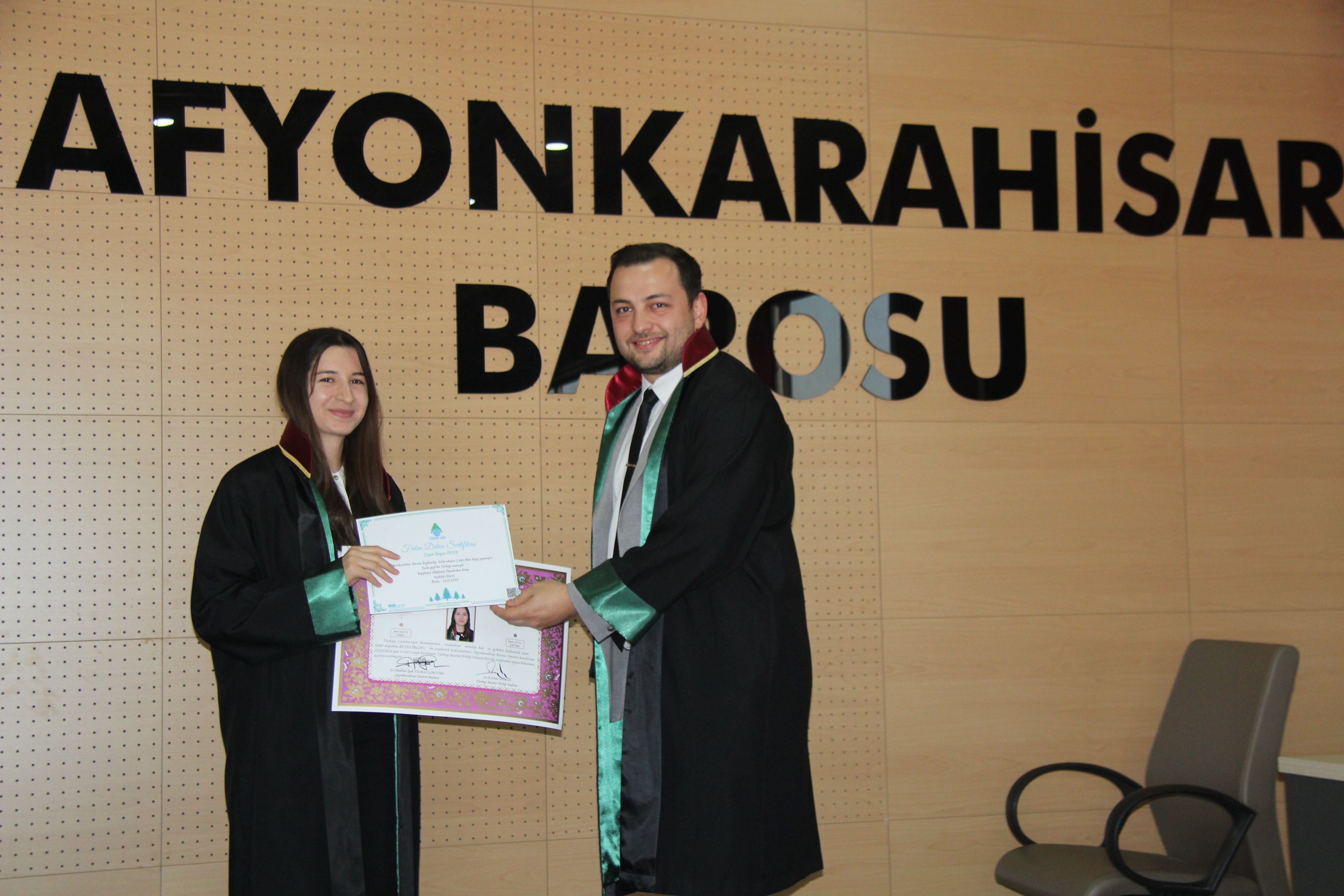 Baro Başkanı Göktürk, Yeni Avukatlara Başarı Diledi