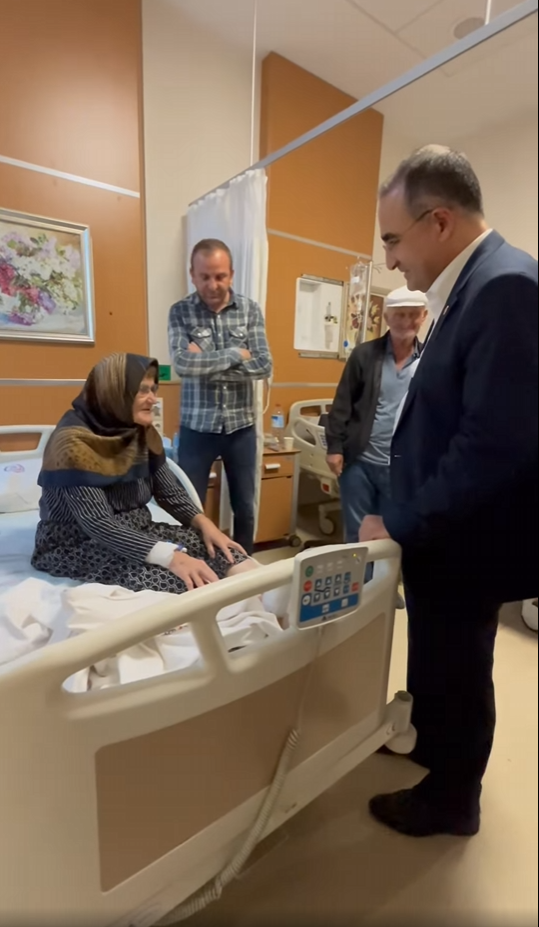 Milletvekili Arslan, AFSÜ'de Tedavi Gören Hastaları Ziyaret Etti