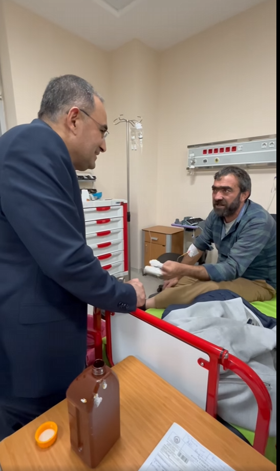 Milletvekili Arslan, AFSÜ'de Tedavi Gören Hastaları Ziyaret Etti