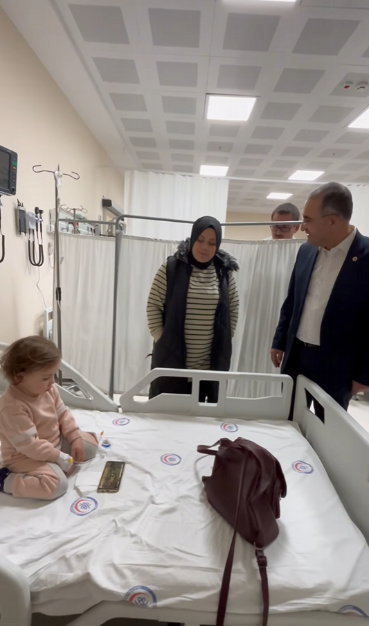 Milletvekili Arslan, AFSÜ'de Tedavi Gören Hastaları Ziyaret Etti