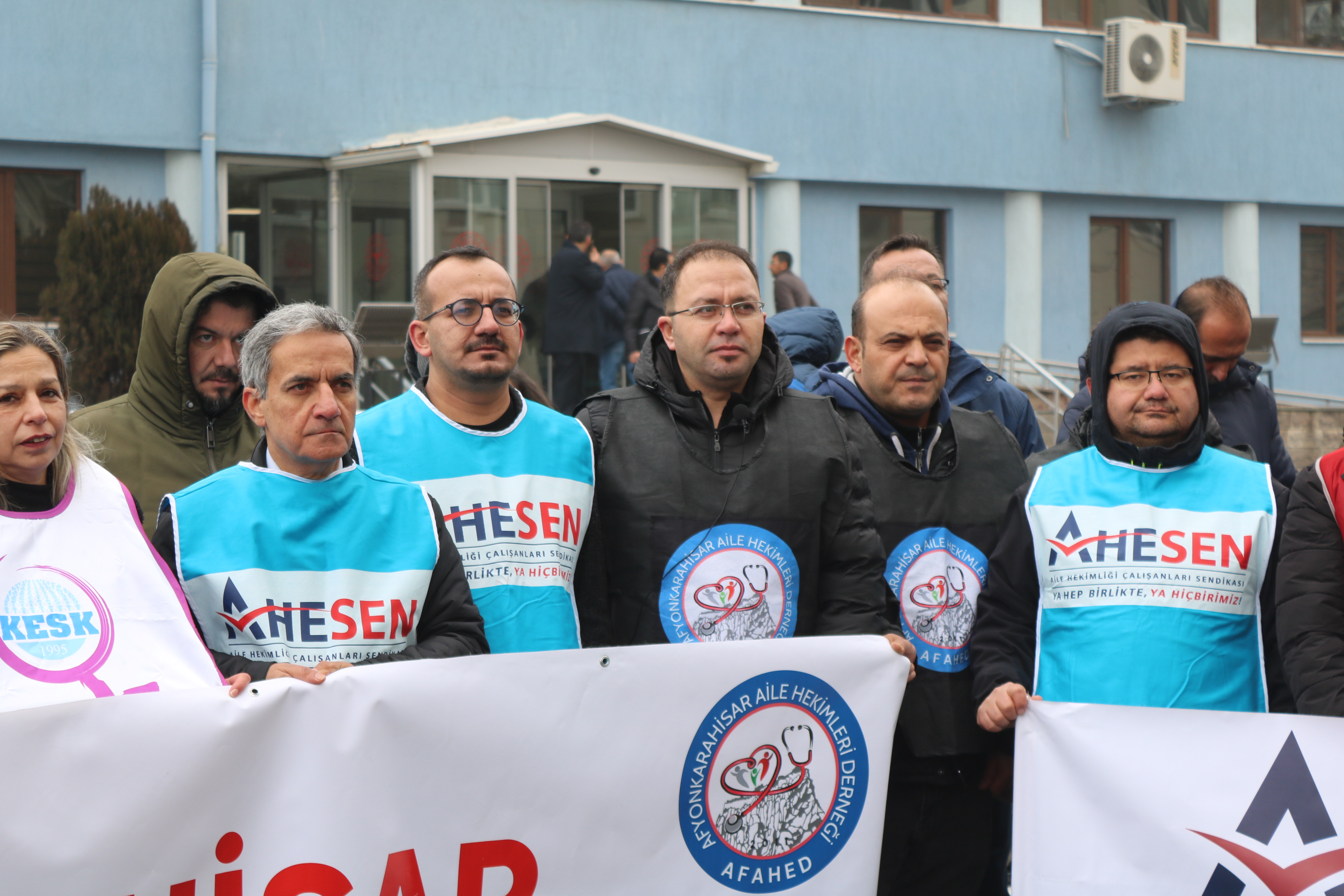 Afyon'da Sağlıkta Grev Aile Hekimleri İş Bıraktı
