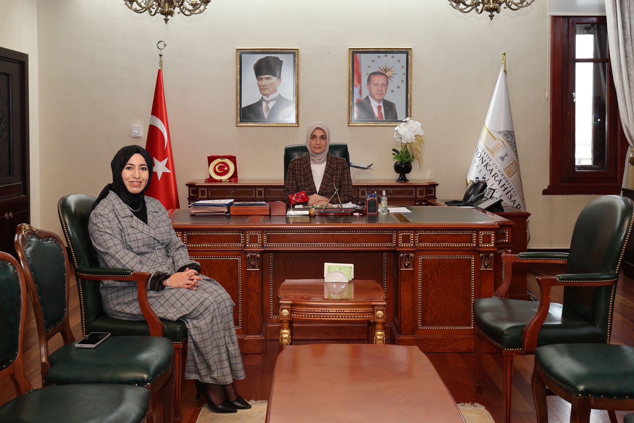 Vali Yiğitbaşı, Çengel’i Makamında Kabul Etti