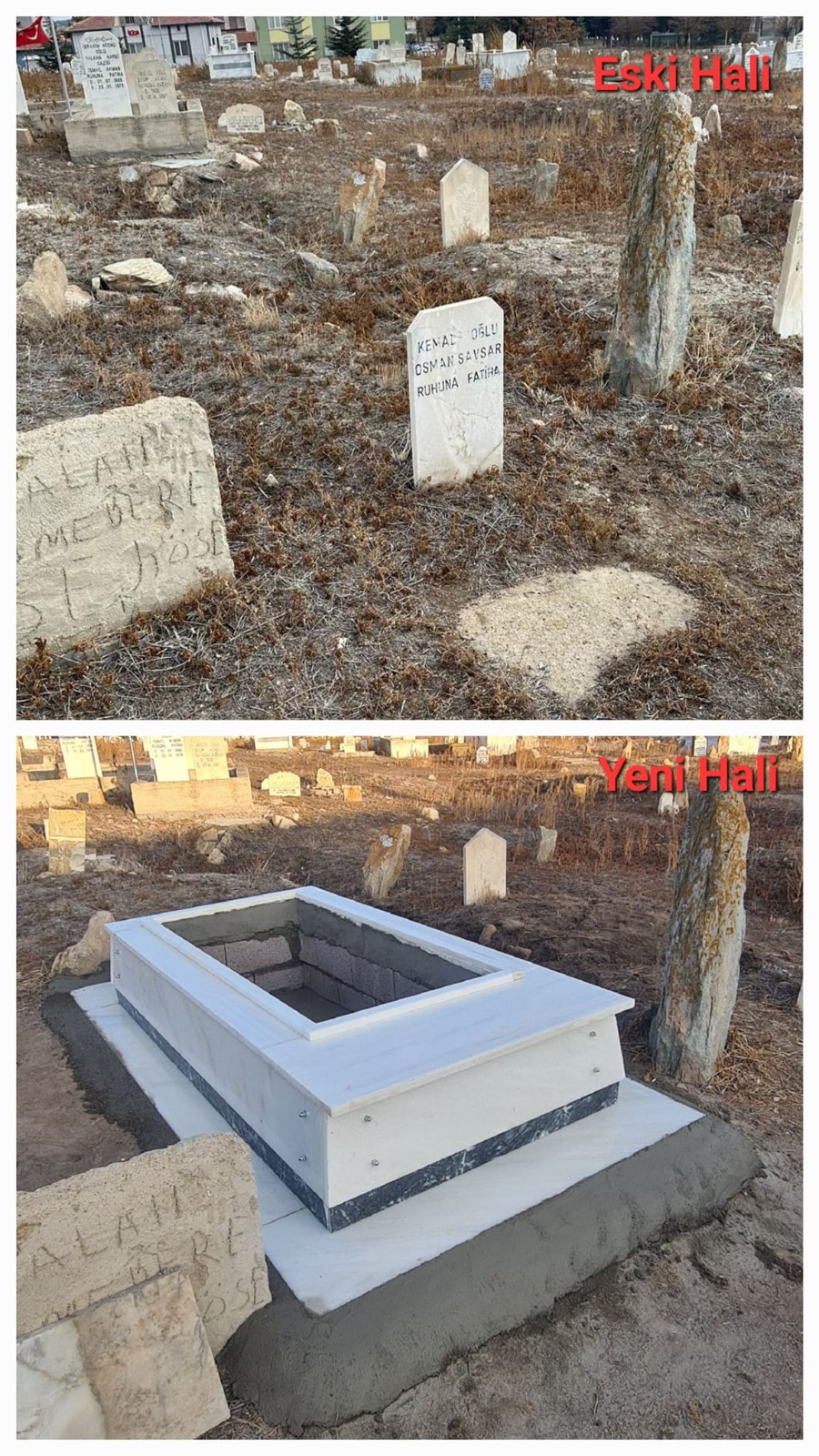 36 Yıl Sonra Şehit Sayıldı Mezarını Kumartaşlı Yaptı