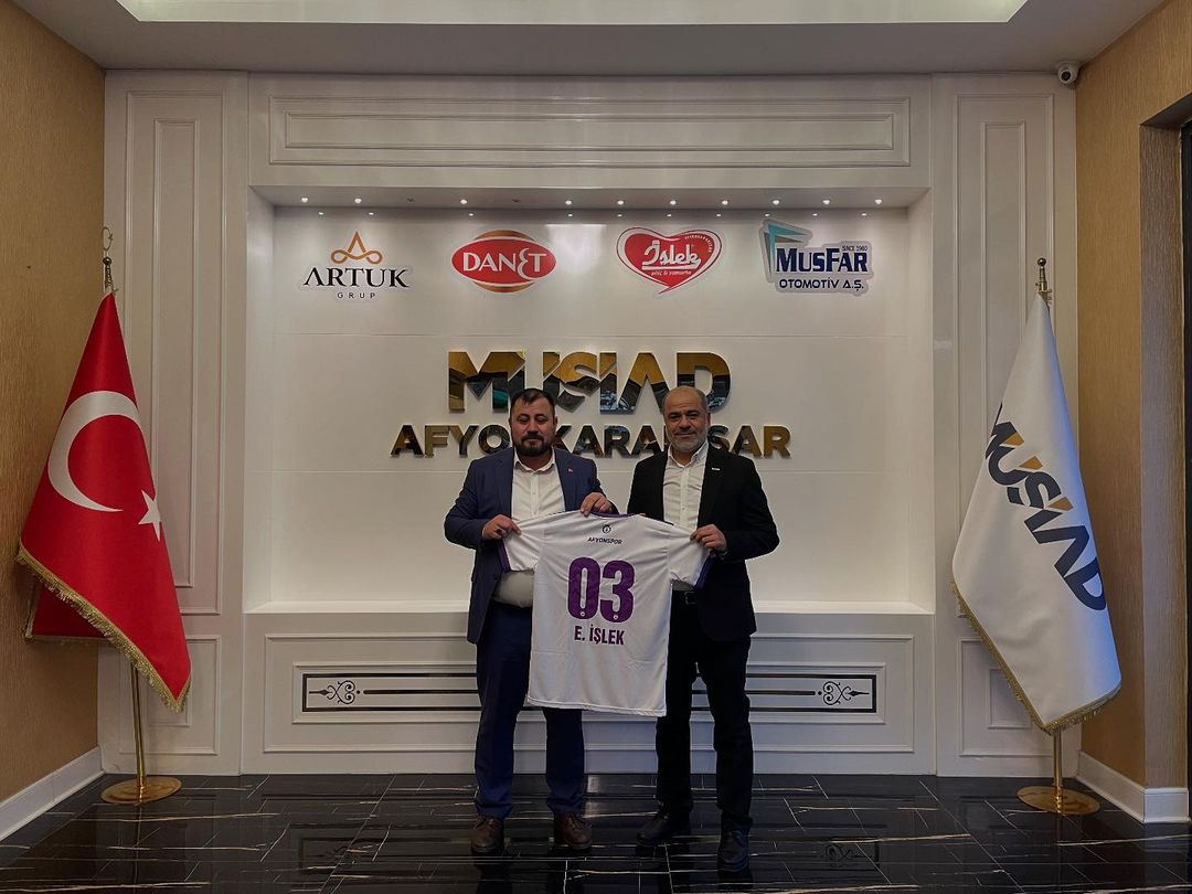 Başkan Akkuş'tan, Başkan İşlek'e Ziyaret
