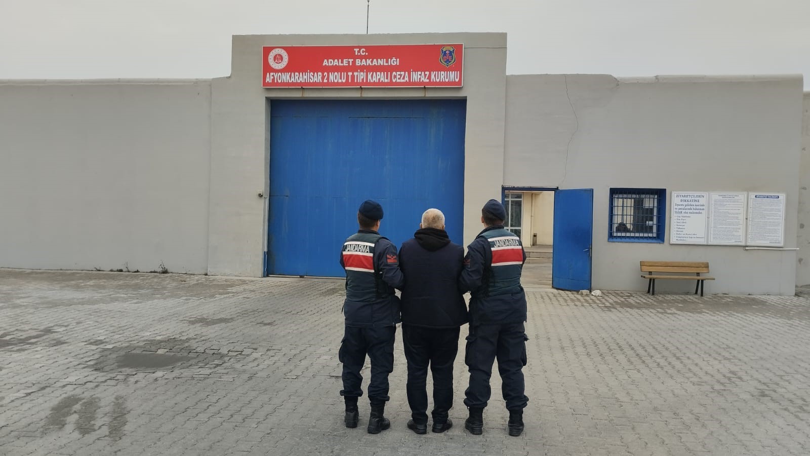 Afyonkarahisar’da 5 Yıl Hapis Cezası Bulunan Şahıs Tutuklandı