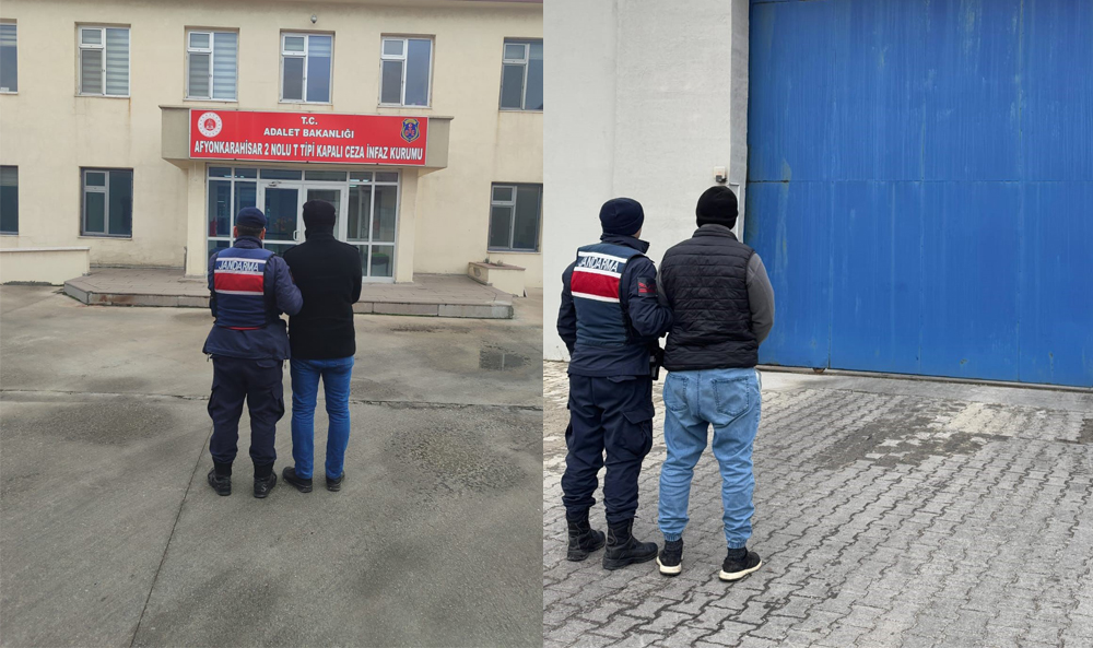 Afyonkarahisar’da Kaçak 2 Şahıs Jandarma Tarafından Yakalandı