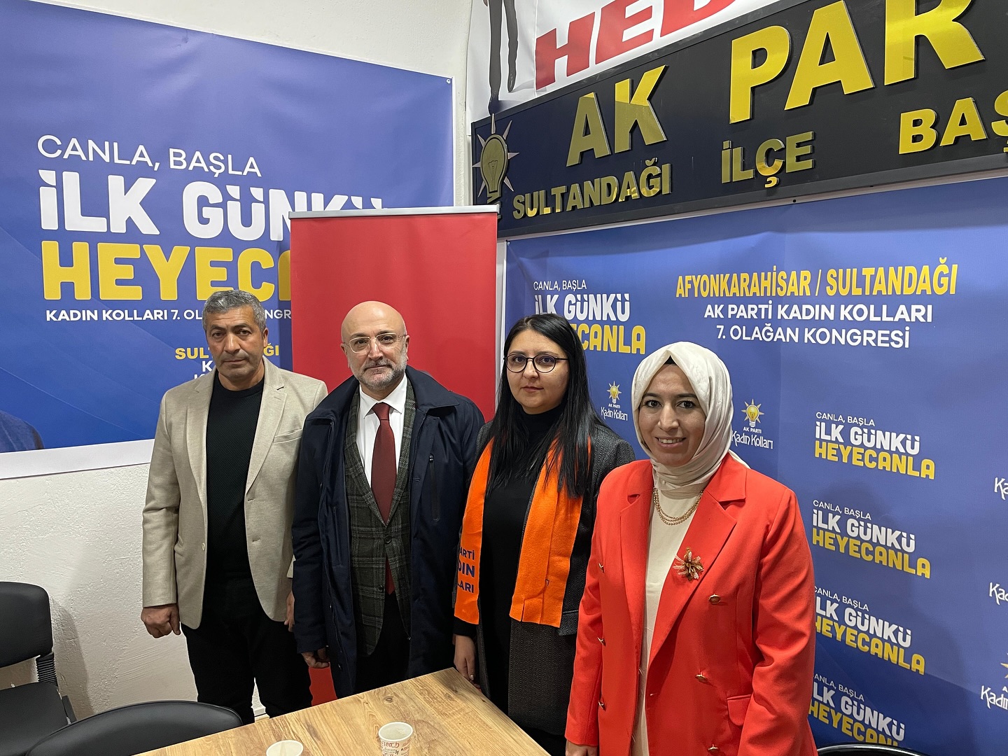 AK PARTİ İLÇE KADIN KOLLARI KONGRESİ SULTANDAĞI’NDA BAŞLADI