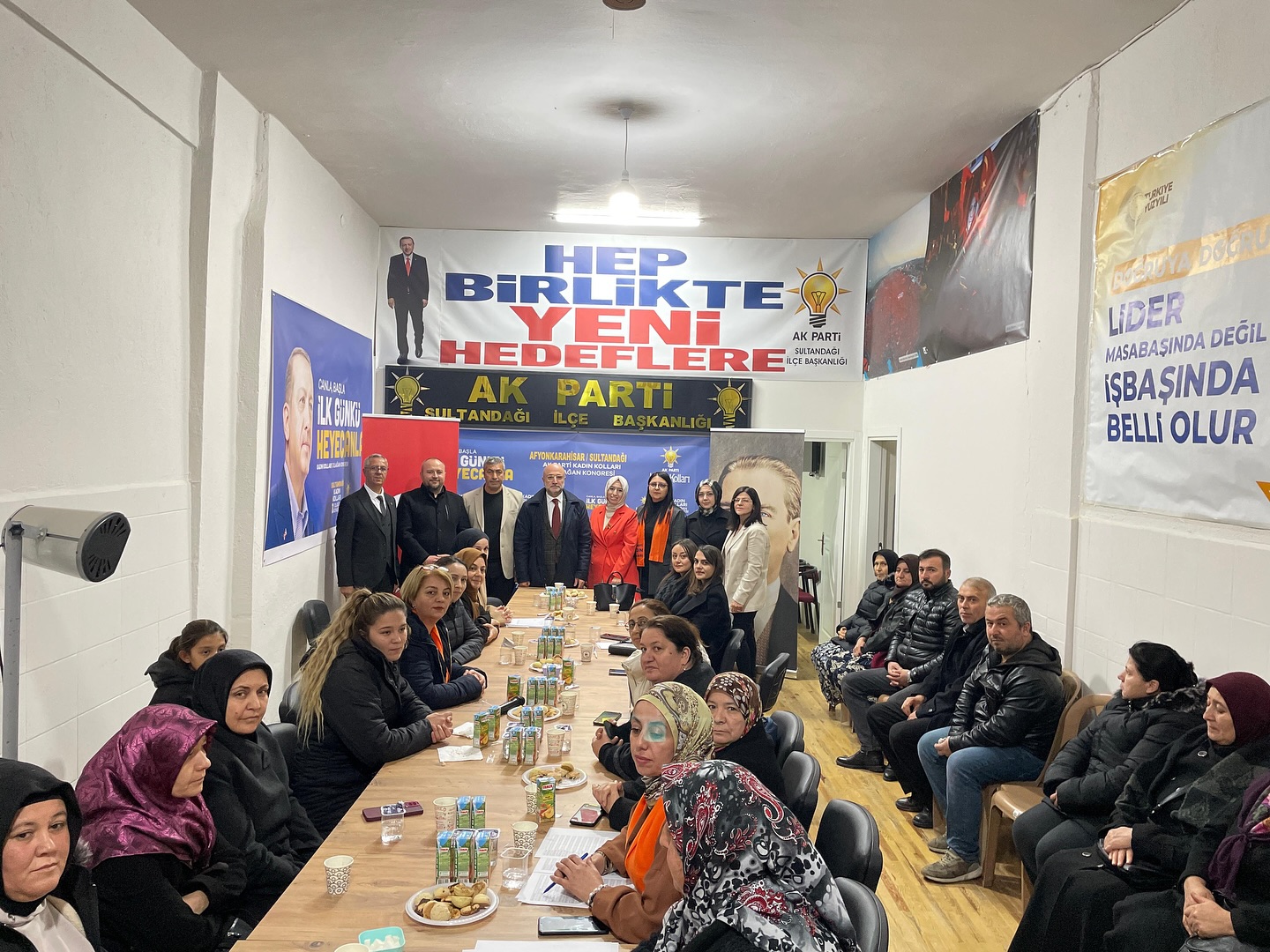 AK PARTİ İLÇE KADIN KOLLARI KONGRESİ SULTANDAĞI’NDA BAŞLADI