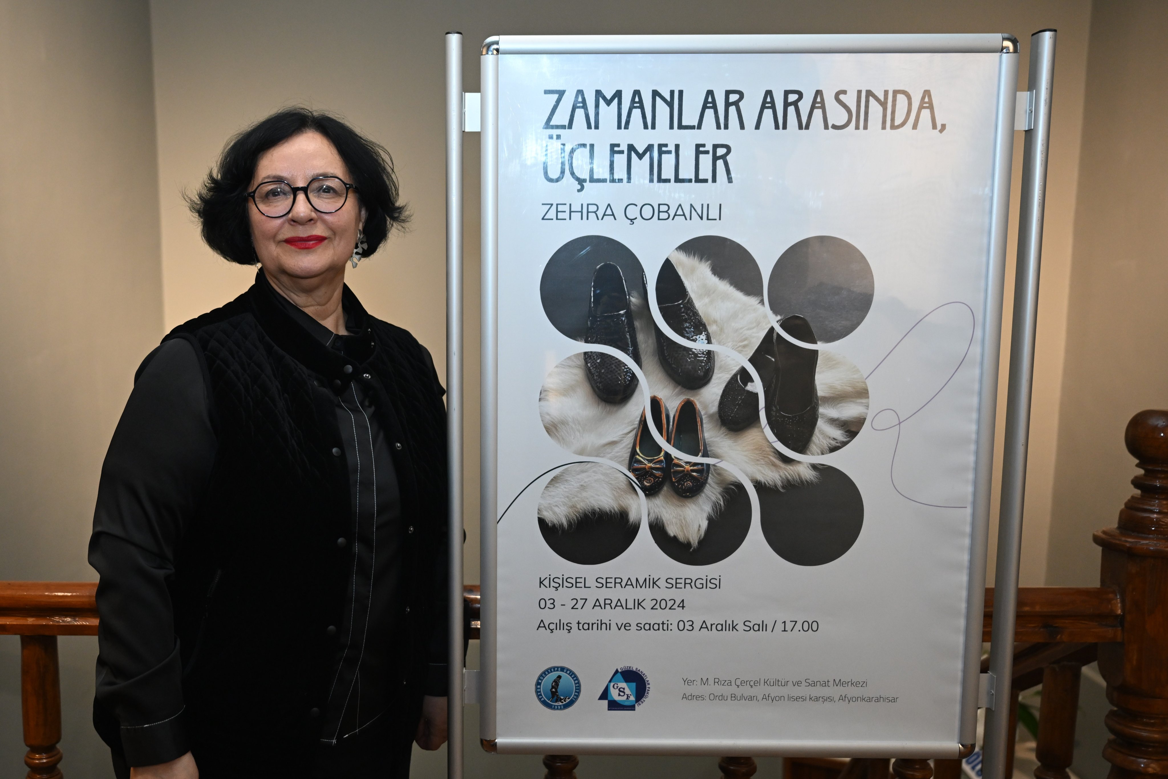 Seramik Sanatçısı Prof. Zehra Çobanlı'nın 41 Eserlik Sergisi Açıldı
