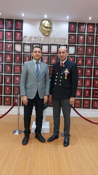 Başkan Kumartaşlı’nın Misafiri  Belediye Basın Sorumlusu Özdemir Oldu