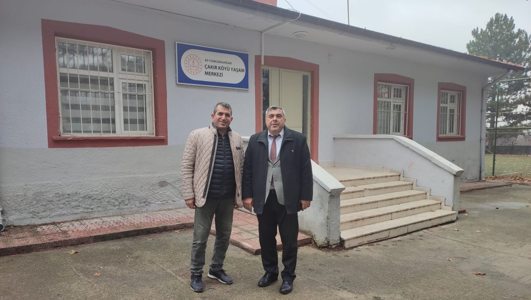 Müdür Sünnetci, Çakır Köyü Yaşam Merkezini Ziyaret Etti