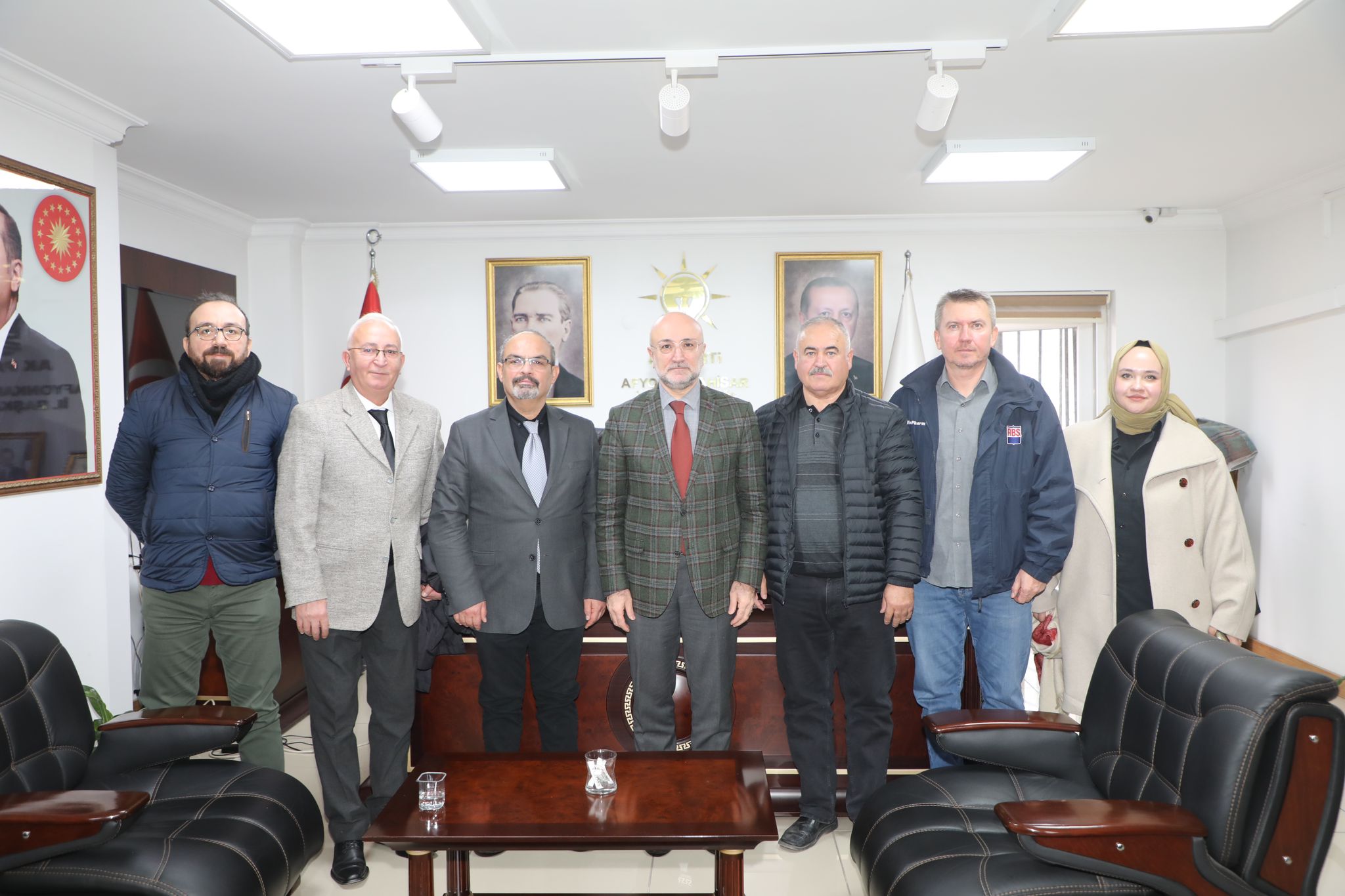VETERİNER HEKİMLER ODASI BAŞKANI UÇAR'DAN, BAŞKAN ŞAHİN'E ZİYARET