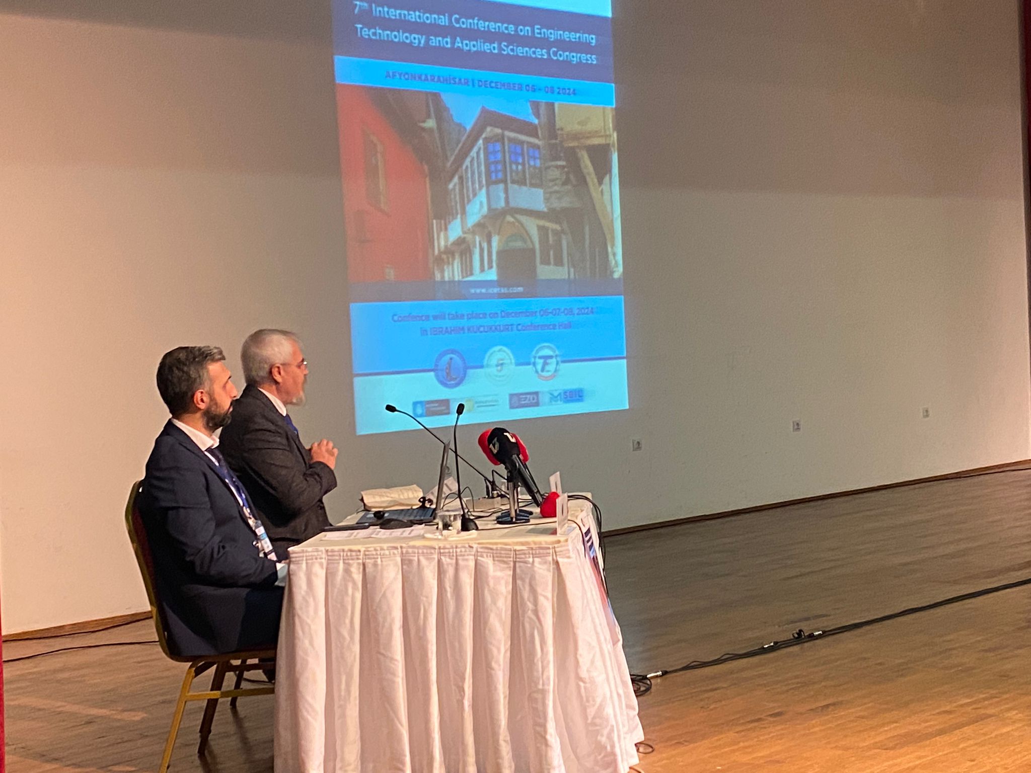 AKÜ'DE ICETAS 2024 KONFERANSI BAŞLADI