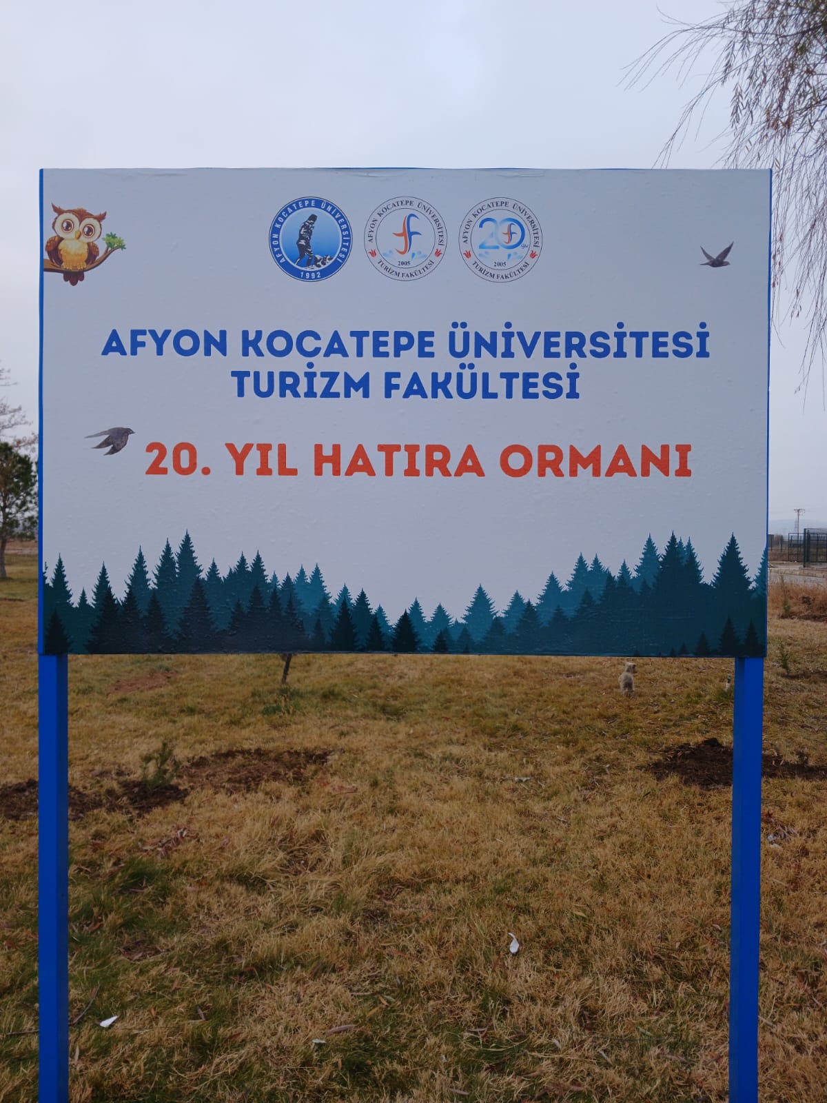 AKÜ Turizm Fakültesi, 20. Yılını Hatıra Ormanı ile Kutladı