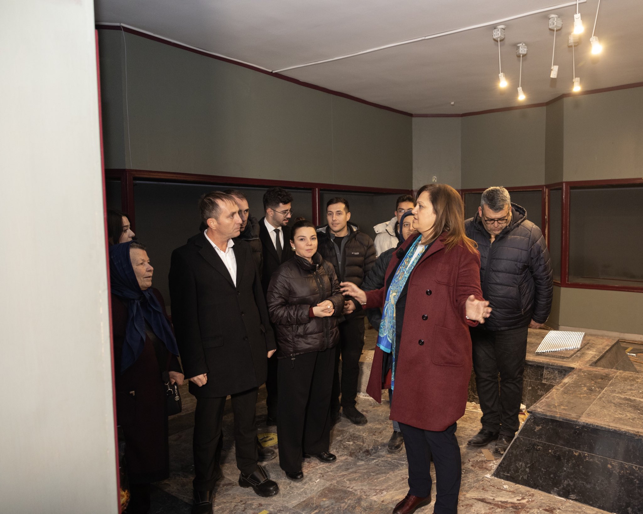 Başkan Köksal, Eski Müze’deki Çalışmaları Yerinde İnceledi