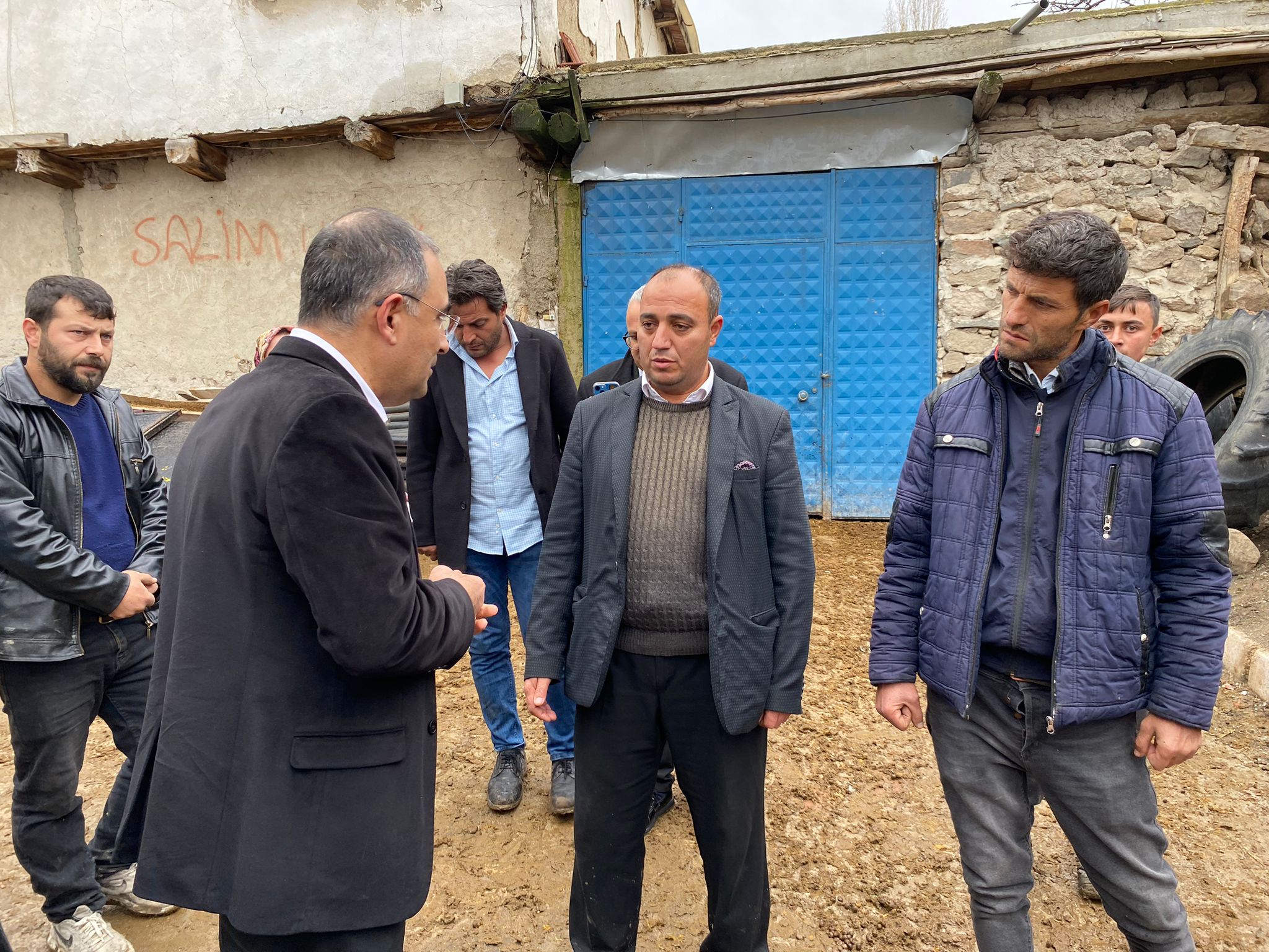 Milletvekili Arslan Sandıklı'daki Yangın Sonrası İncelemelerde Bulundu