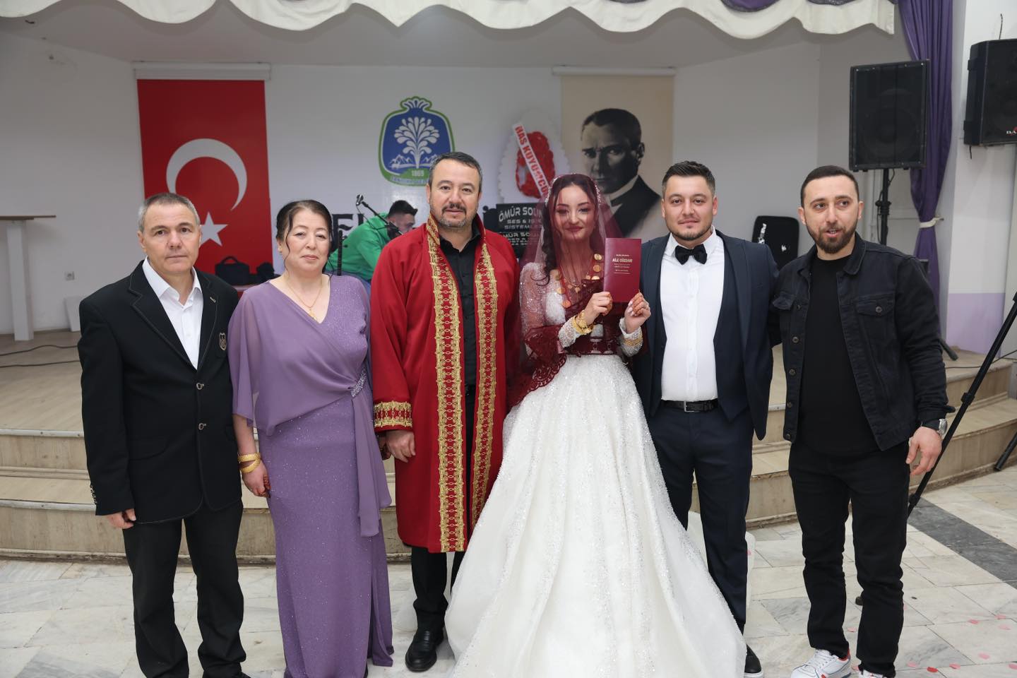 BAŞKAN ÖZTAŞ GENÇ ÇİFTİN MUTLULUĞUNA ORTAK OLDU