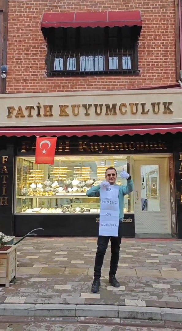 Uzun Çarşı esnafı akıma dahil oldu!