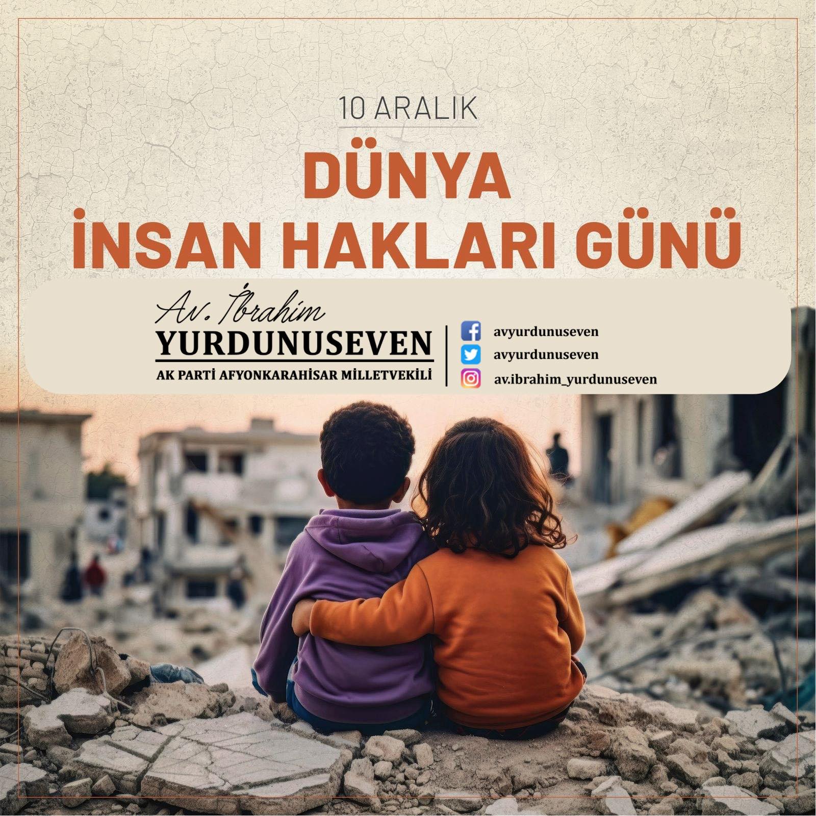 YURDUNUSEVEN 10  ARALIK DÜNYA İNSAN HAKLARI GÜNÜ’NÜ KUTLADI
