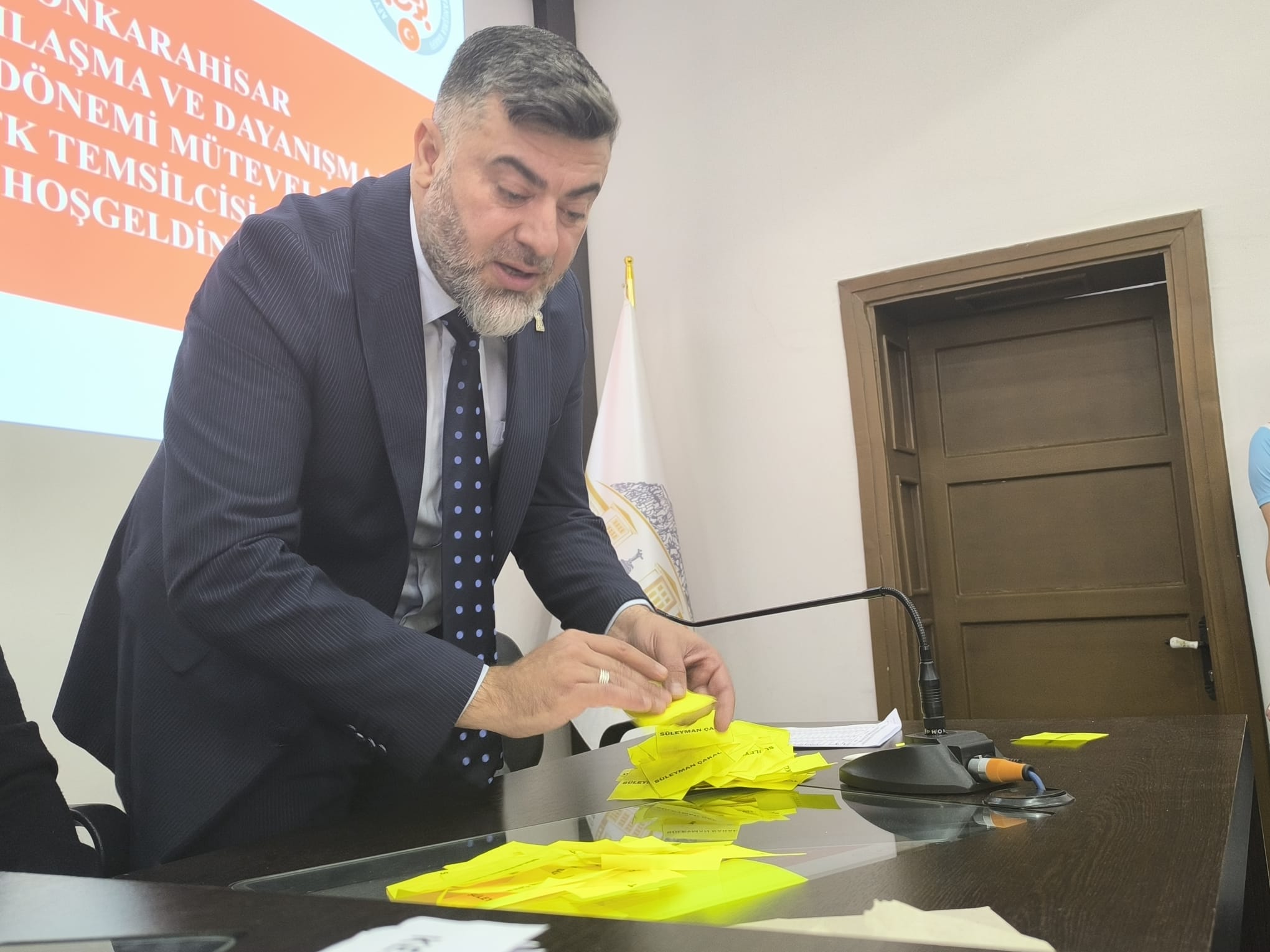 MERKEZ MUHTARLARININ TEMSİLCİSİ SÜLEYMAN ÇAKAL OLDU