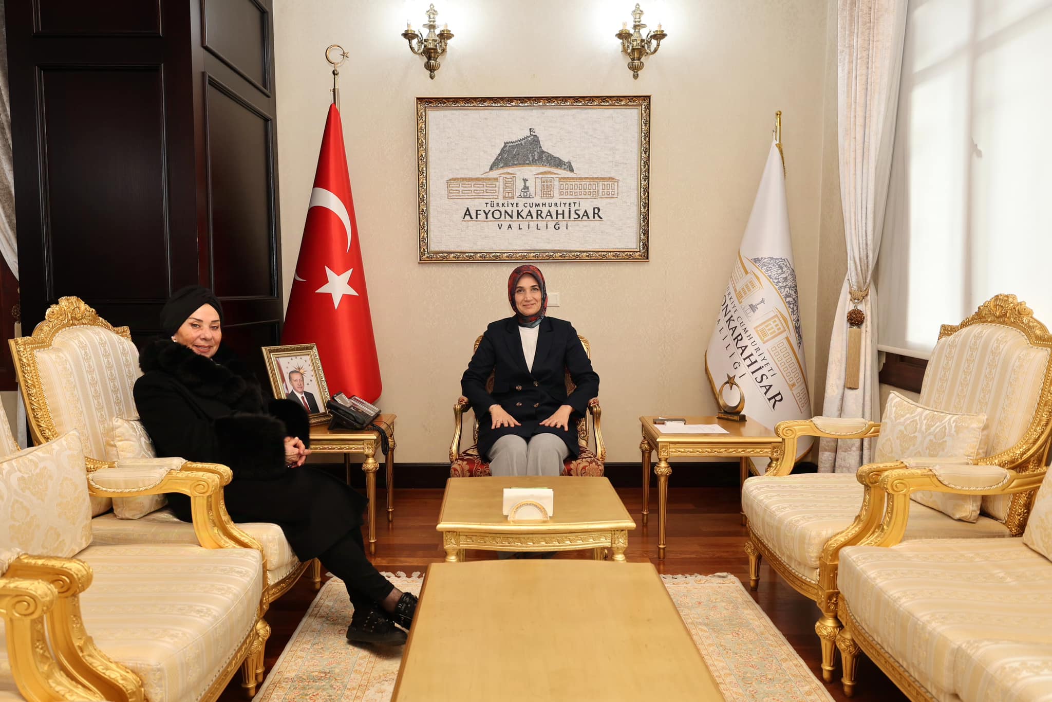 Vali Yiğitbaşı Hayırsever Özer’i Ağırladı