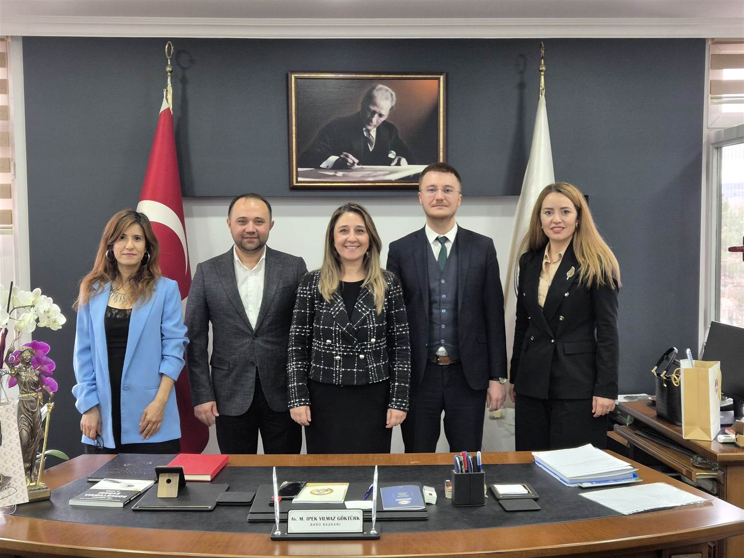 Baro Başkanı Göktürk'e Anlamlı Ziyaret