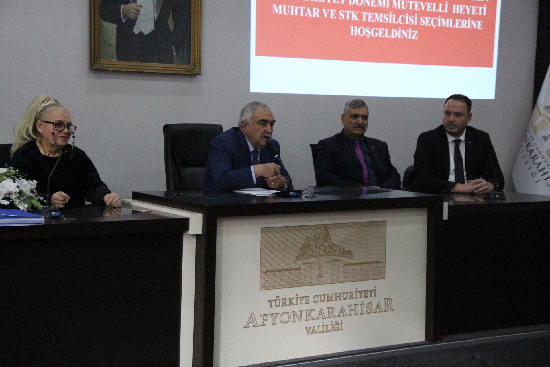 AFYONKARAHİSAR STK TEMSİLCİLERİ MÜTEVELLİ HEYETİ ÜYELERİ BELİRLENDİ