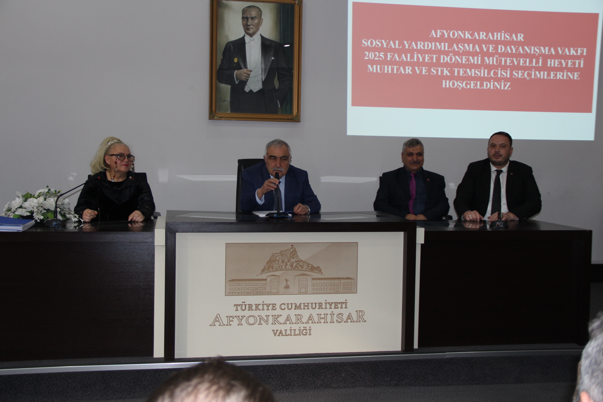 AFYONKARAHİSAR STK TEMSİLCİLERİ MÜTEVELLİ HEYETİ ÜYELERİ BELİRLENDİ