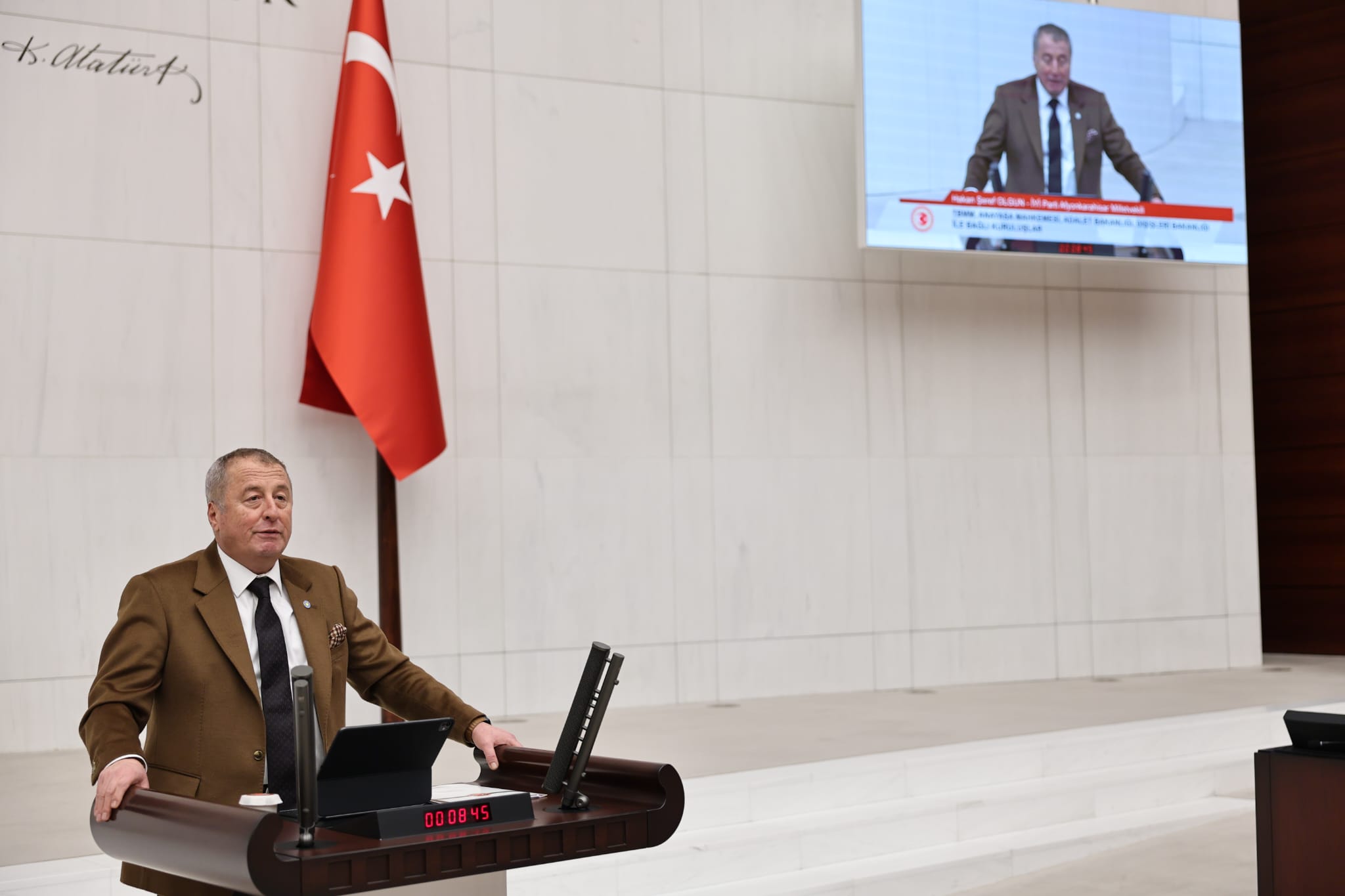 OLGUN: "ADALET BETON BİNALARDA DEĞİL, ADİL KARARLARDA TECELLİ EDER"