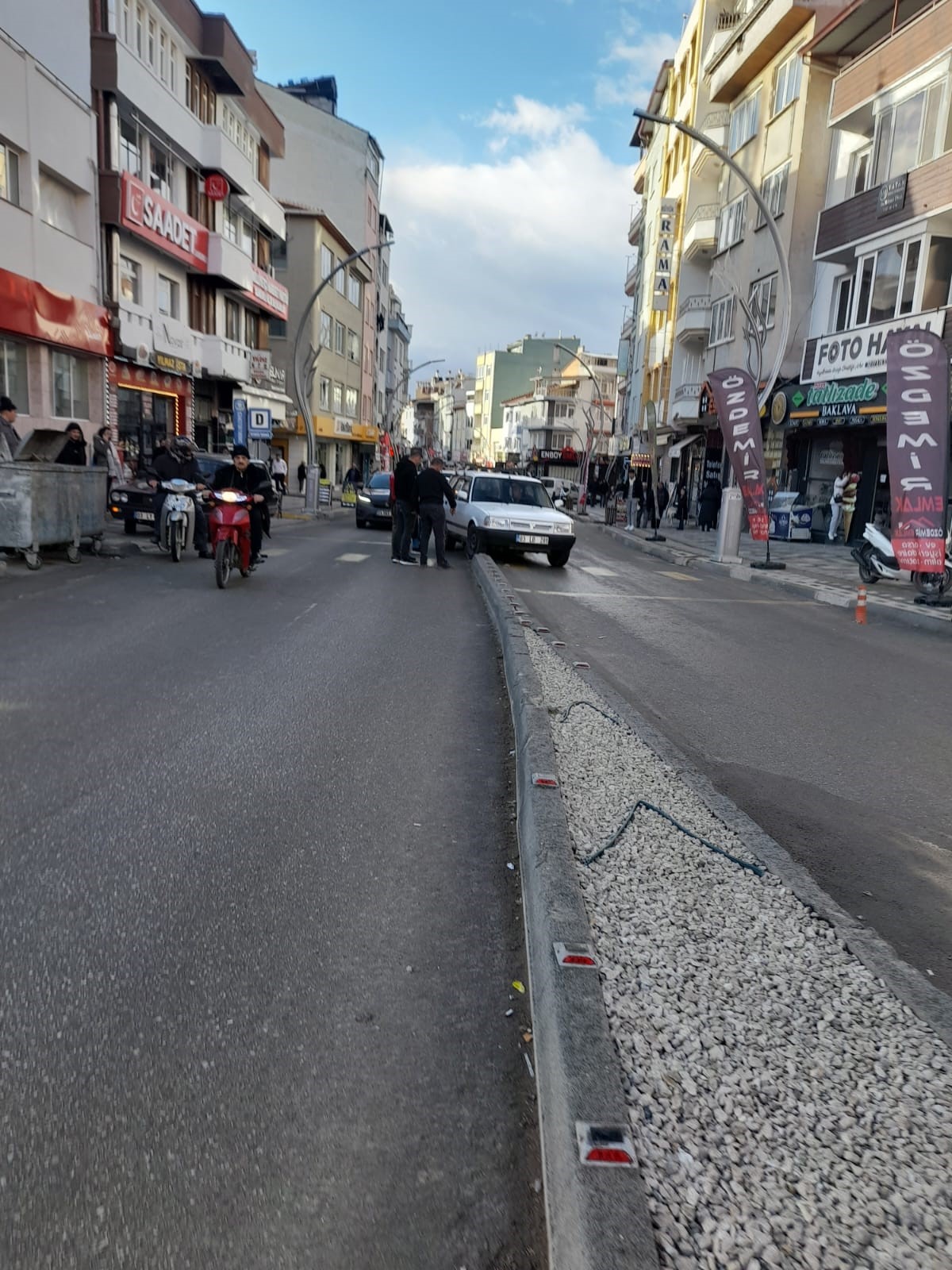 Vatandaştan araç kurtarma operasyonu