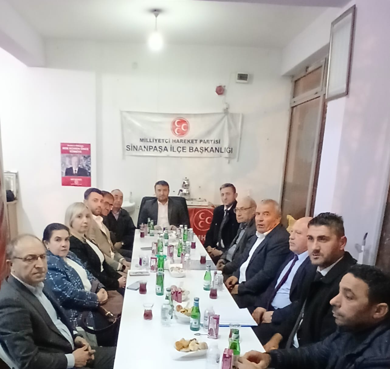 MHP’Lİ KAHVECİ İSTİŞARE TOPLANTISI DÜZENLEDİ