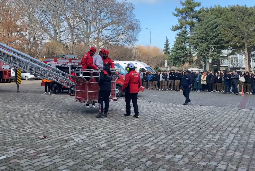 Dinar’da Gerçekleşen Tatbikat Bölgeye Örnek Olacak Cinsten