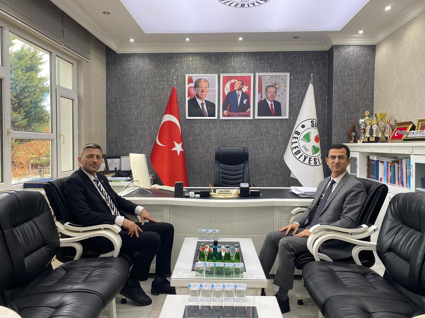 Başkan Yıldırım Misafirlerini  Ağırlamaya Devam Ediyor