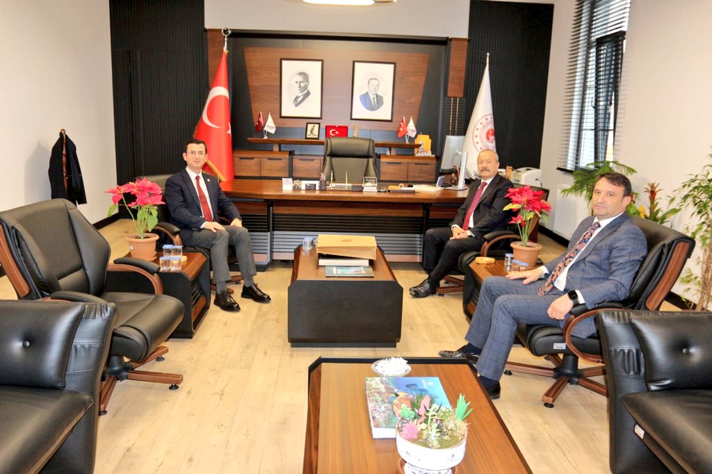 TAYTAK: ÇEVRE, ŞEHİRCİLİK VE İKLİM DEĞİŞİKLİĞİ İL MÜDÜRÜ MERİH KARAYOL'U ZİYARET ETTİ