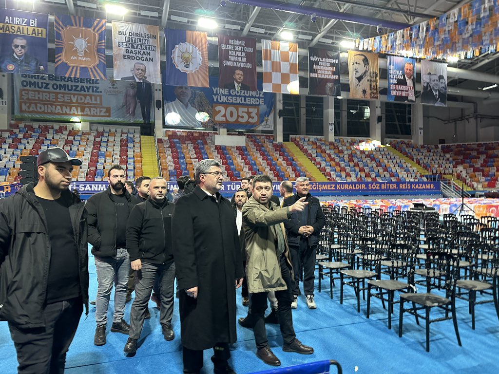 AK Parti’de Dava Aşkı Kongreye Hazırlıyor AK Partili Özkaya İncelemelerde Bulundu