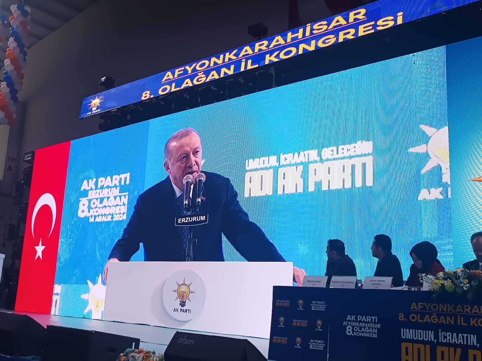 Cumhurbaşkanı Erdoğan  Afyonkarahisar'a Selam Gönderdi