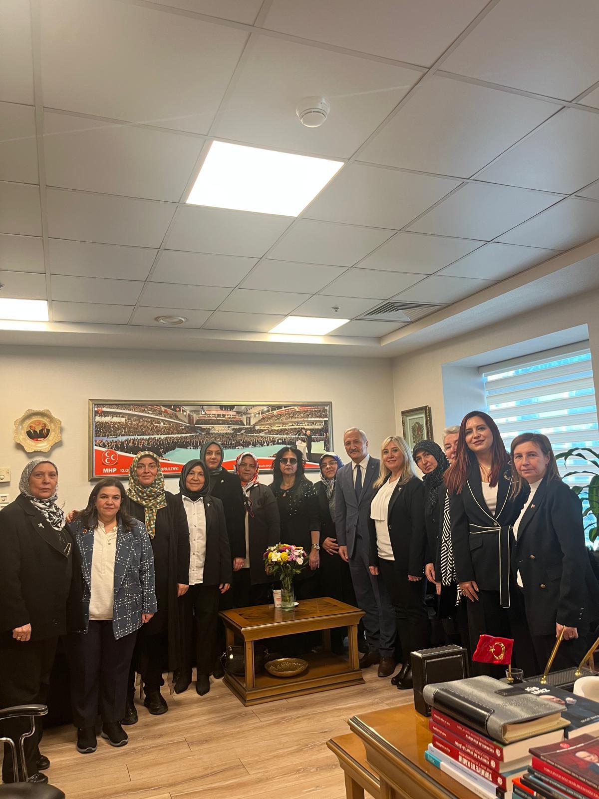 MHP AFYONKARAHİSAR KAÇEP ÜYELERİ BİR DİZİ ZİYARETLERDE BULUNDULAR