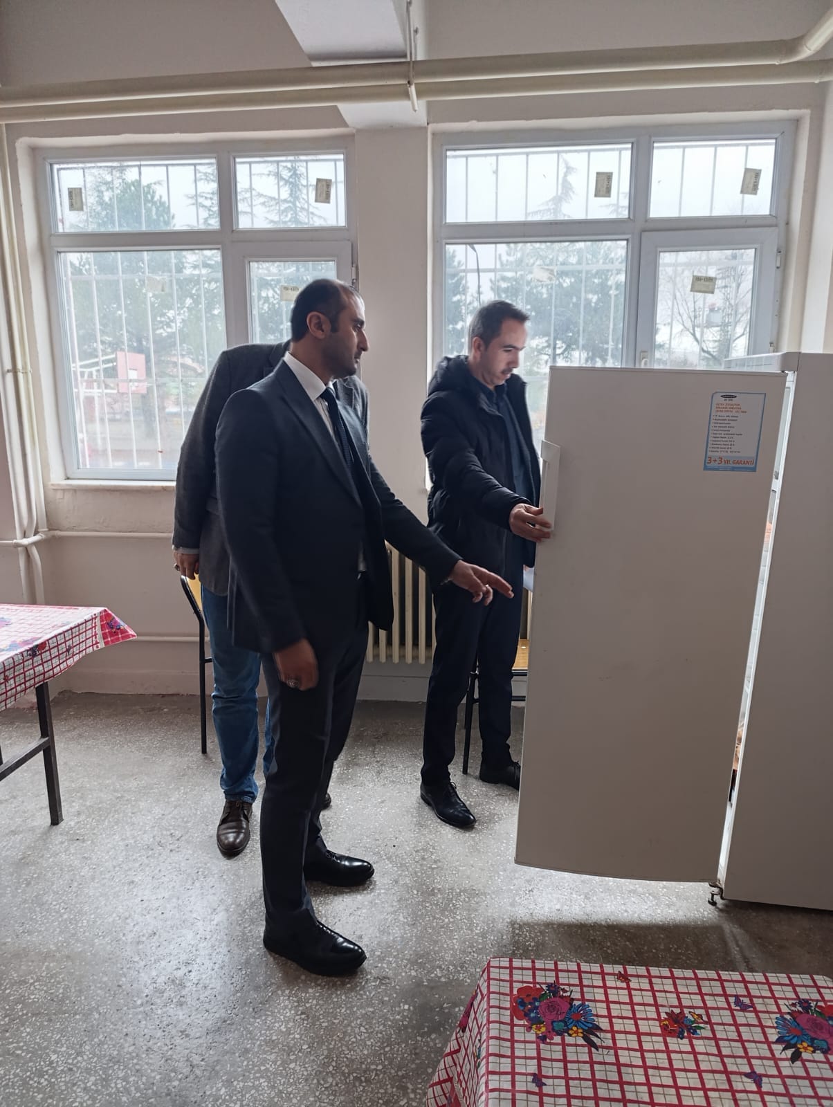 Müdür Karakuş, İlçedeki Okulda İncelemelerde Bulundu
