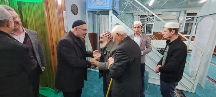Mahmut Köyü'nde Yatsı Namazında Buluşup Gazze İçin Dua Ettiler