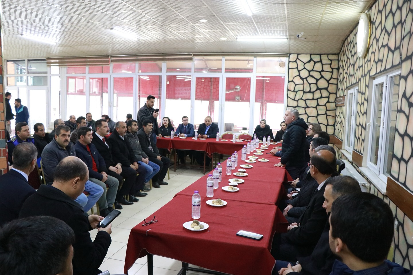 Dinar’da, Aralık Ayı Halk Günü Toplantısı Yapıldı