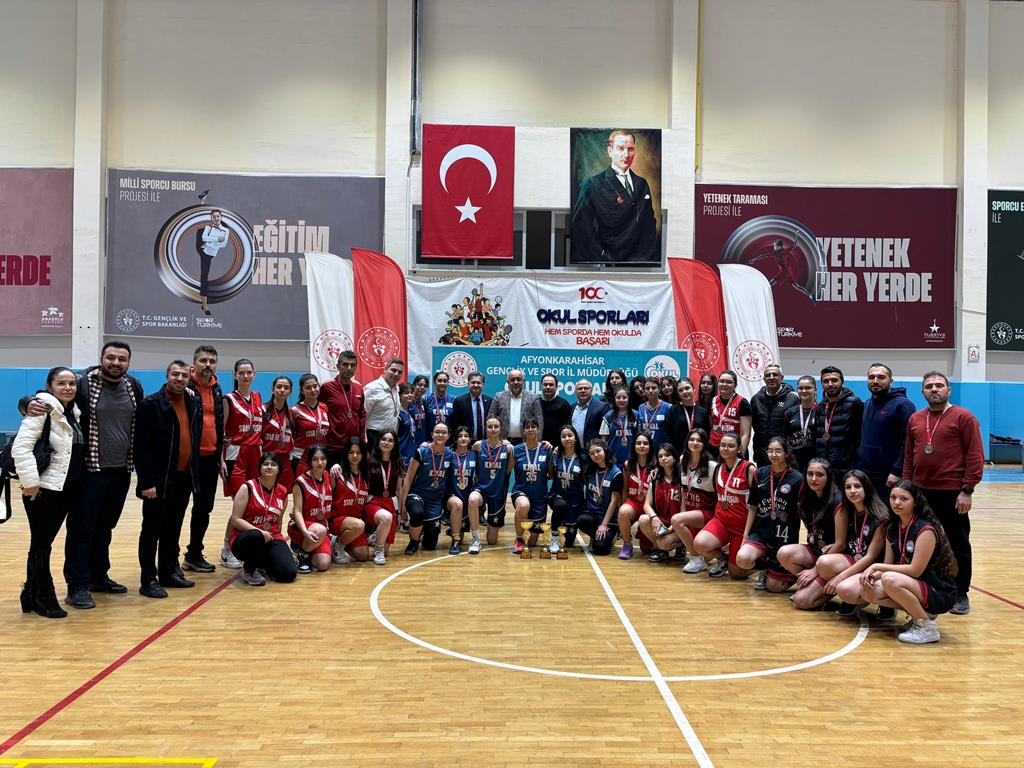 OKUL SPORLARI GENÇ KIZLAR BASKETBOL MÜSABAKALARI SONA ERDİ