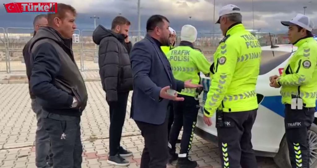 AFYONSPOR OTOBÜSÜNE TRAFİK CEZASI!