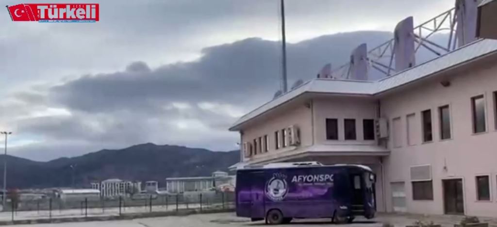 AFYONSPOR OTOBÜSÜNE TRAFİK CEZASI!
