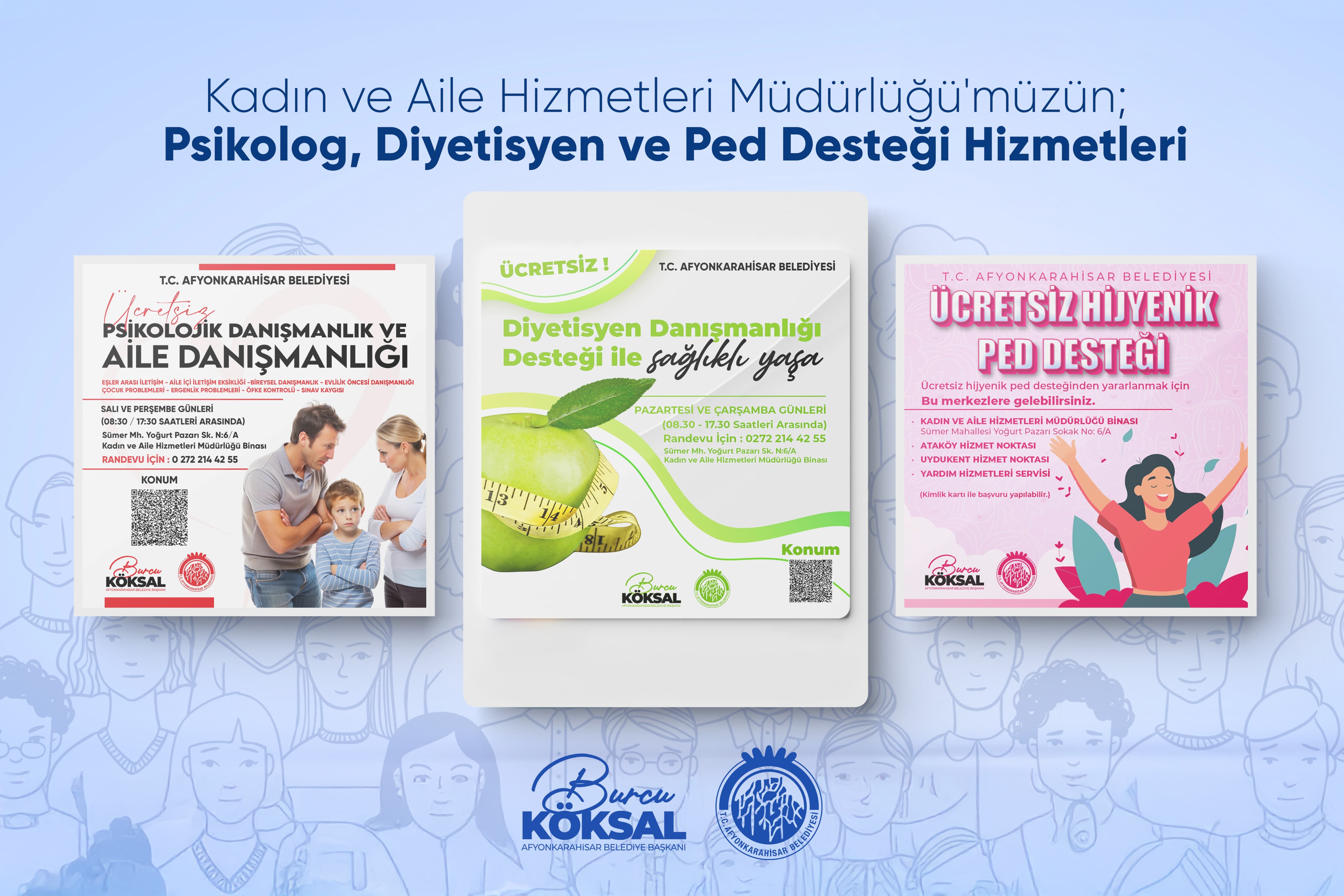 Afyonkarahisar Belediyesi'nden Ücretsiz Destek Projeleri