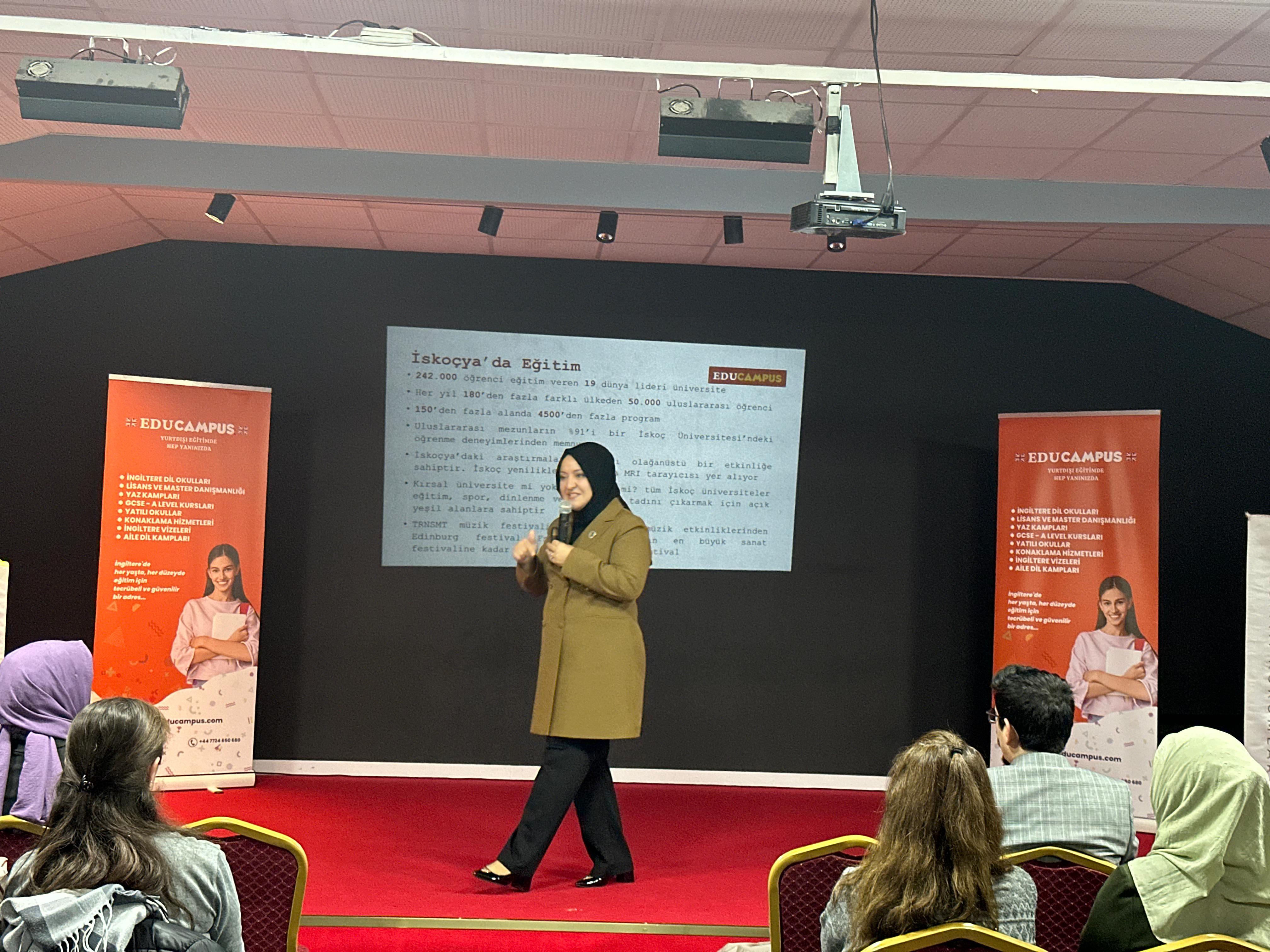 Nar Tanesi Eğitim Kurumları'nda  "İngiltere'de Eğitim Fırsatları" Semineri Düzenlendi