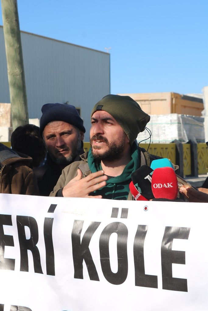 "BİZİ TEHDİT EDEREK SUSTURAMAZLAR"